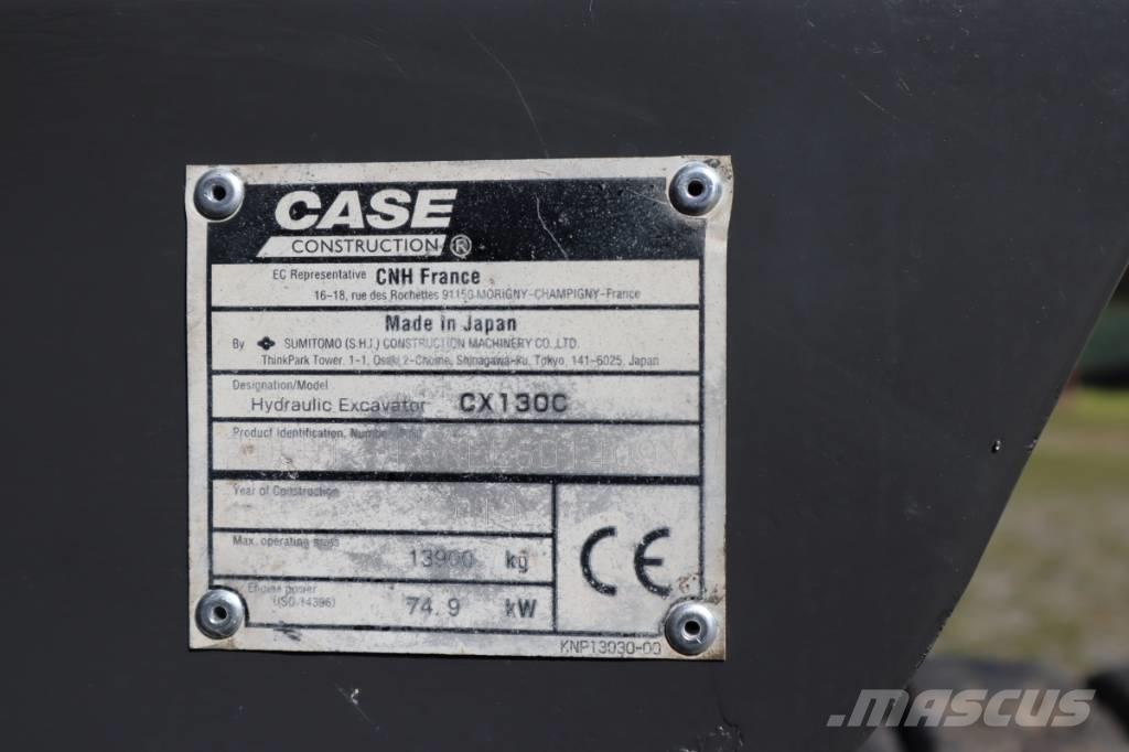 CASE CX130C Crawler excavators