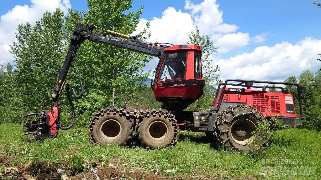 Komatsu 941.1 Harvesters