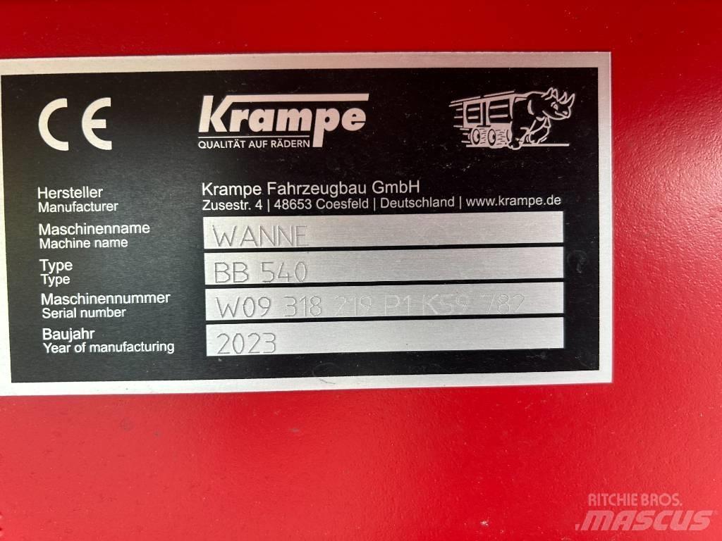 Krampe BB 540 Grain / Silage Trailers