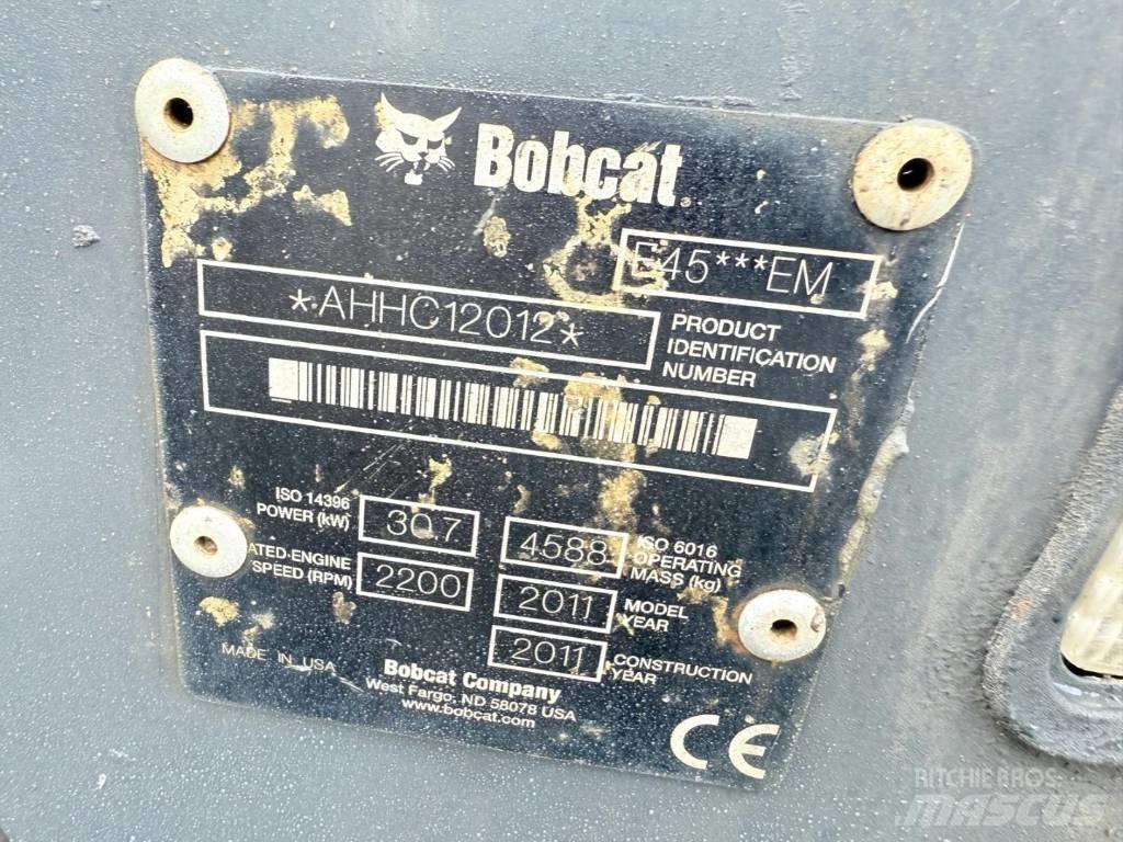 Bobcat E 45 EM Mini excavators < 7t (Mini diggers)