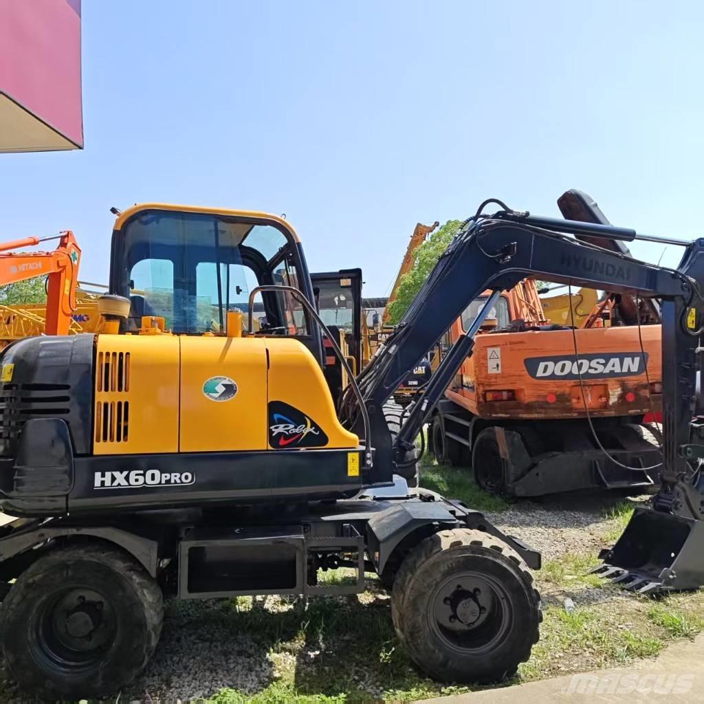 Hyundai HX 60w Wheeled excavators