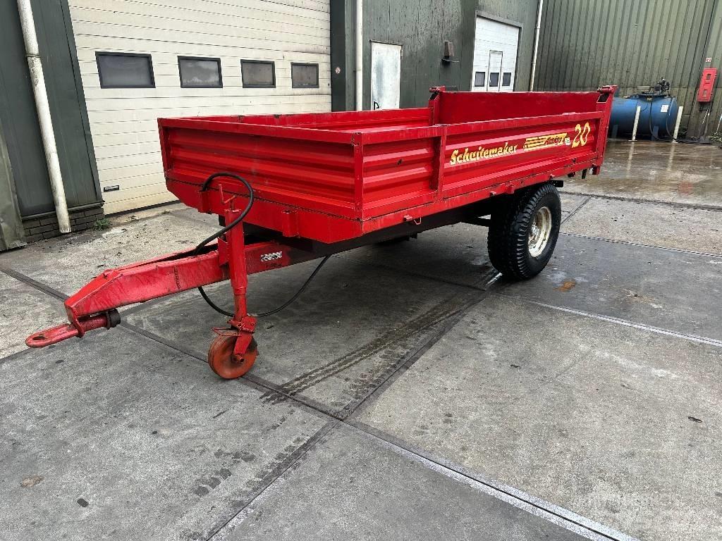  Kiepwagen 4t Tipper trailers