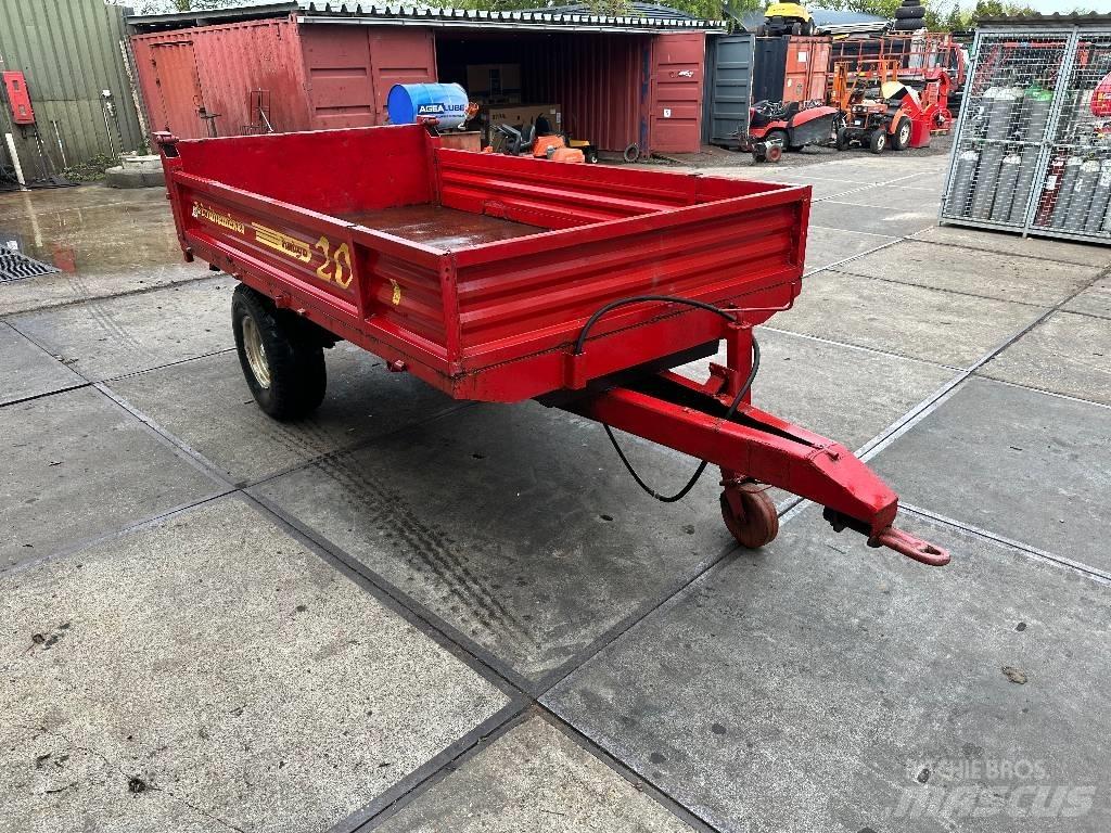 Kiepwagen 4t Tipper trailers