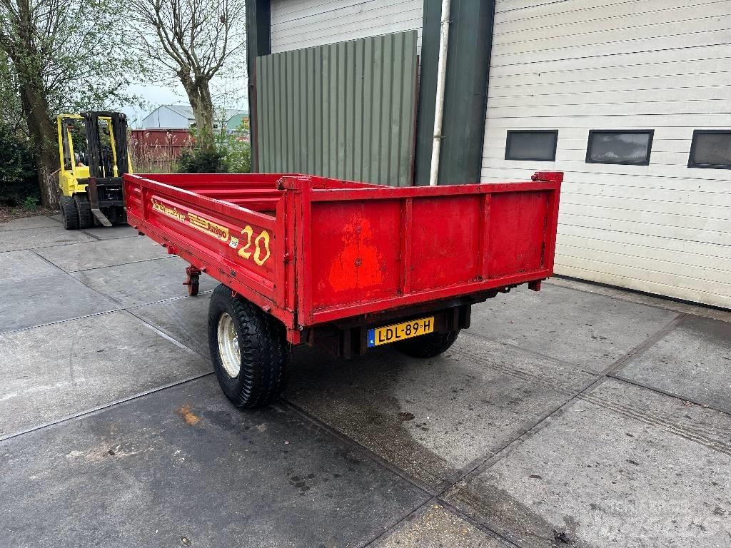  Kiepwagen 4t Tipper trailers