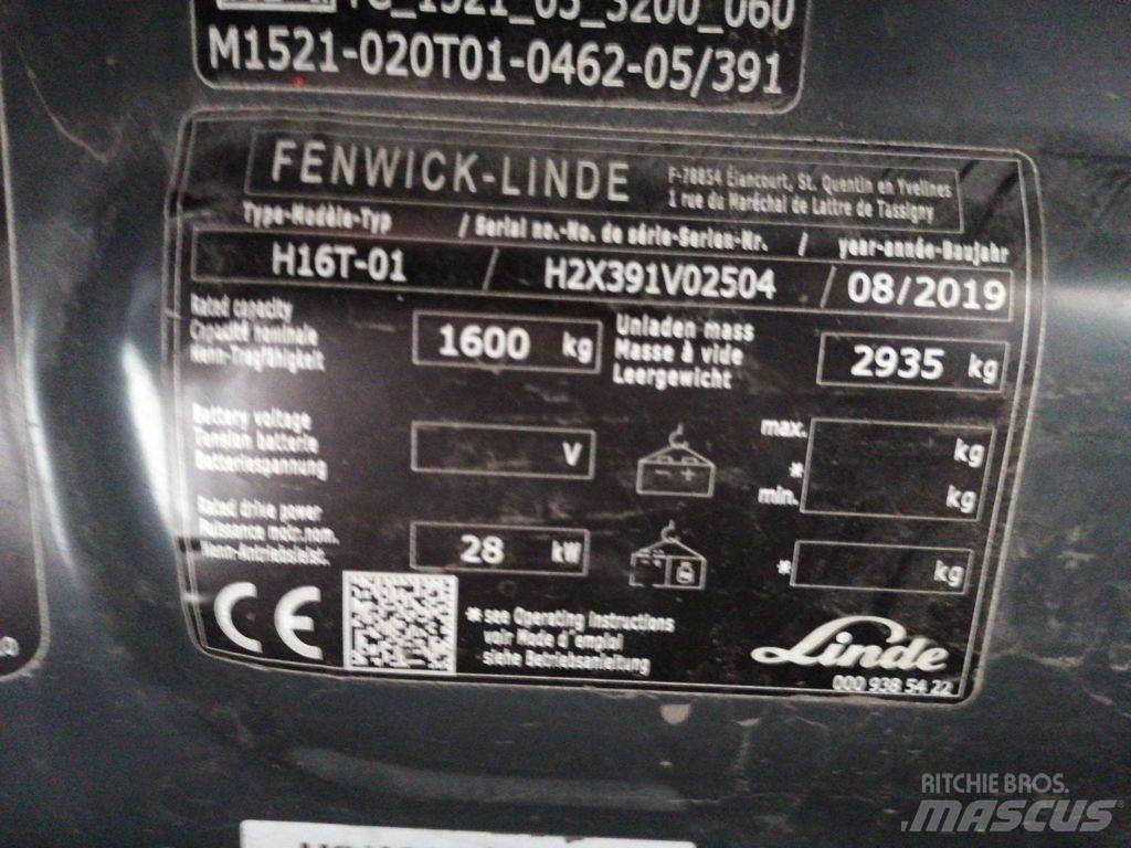 Linde H16T-01 LPG trucks