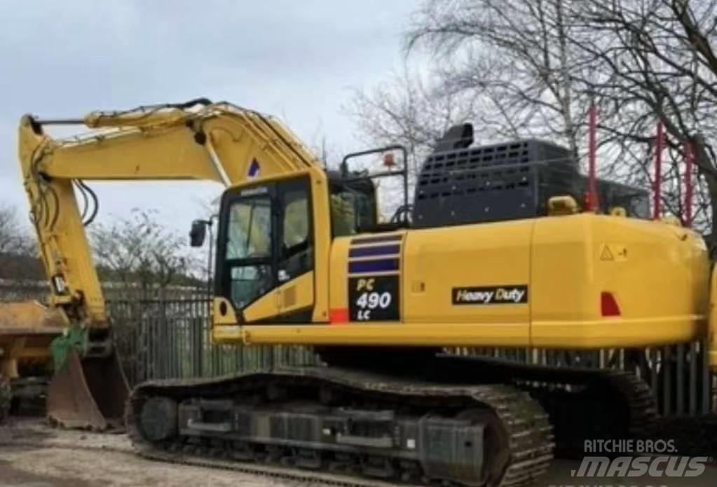 Komatsu PC 490 LC Crawler excavators