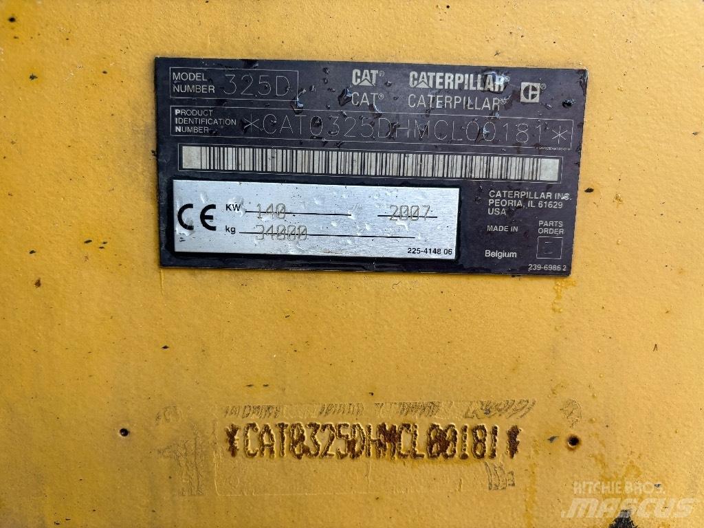 CAT 325 D LR Crawler excavators