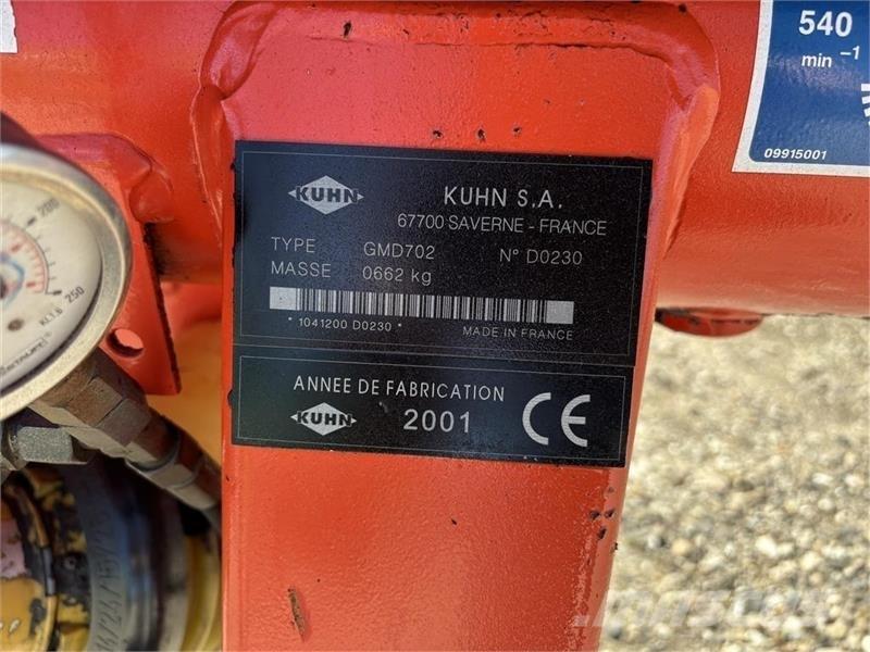 Kuhn GMD 702 Swathers
