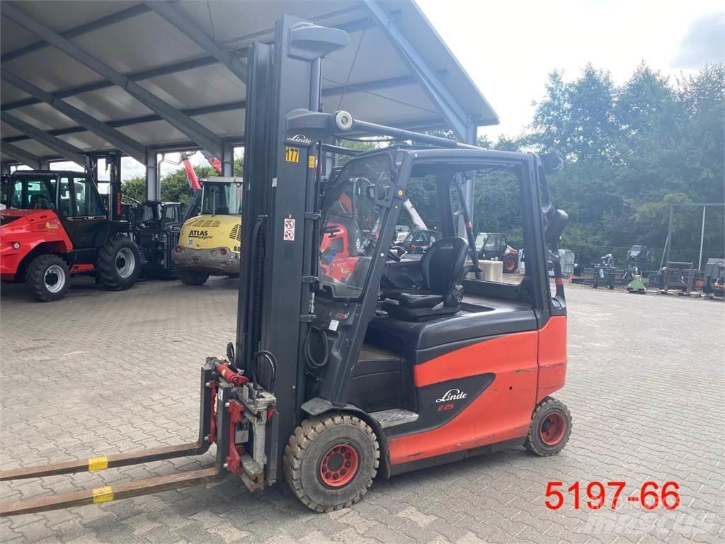 Linde E 25 HL - 01 600 Electric forklift trucks