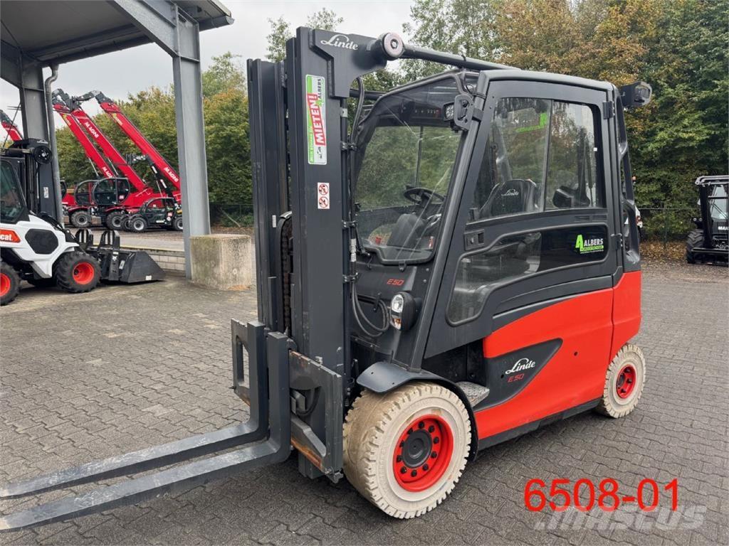Linde E 50 HL 01 Electric forklift trucks