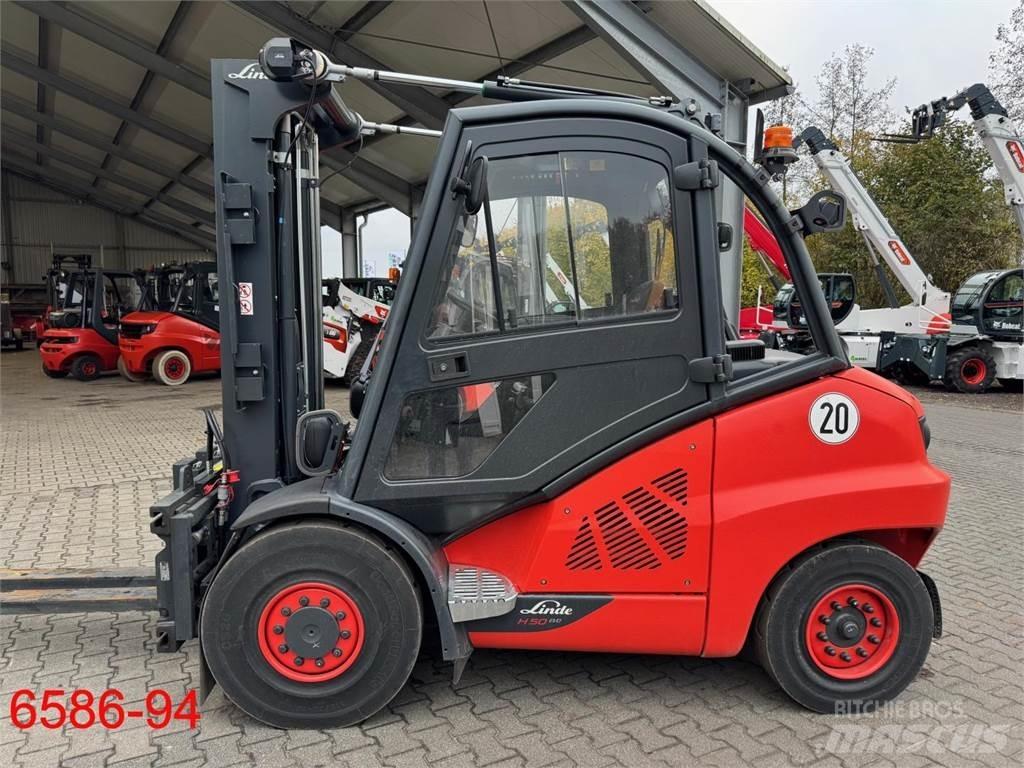 Linde H 50 D - 02 / 600 Diesel trucks