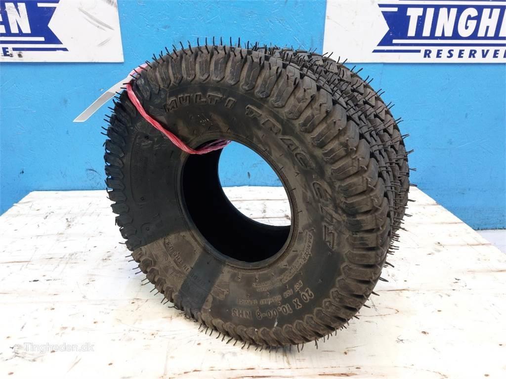  8 20x10.00-8 Tyres, wheels and rims