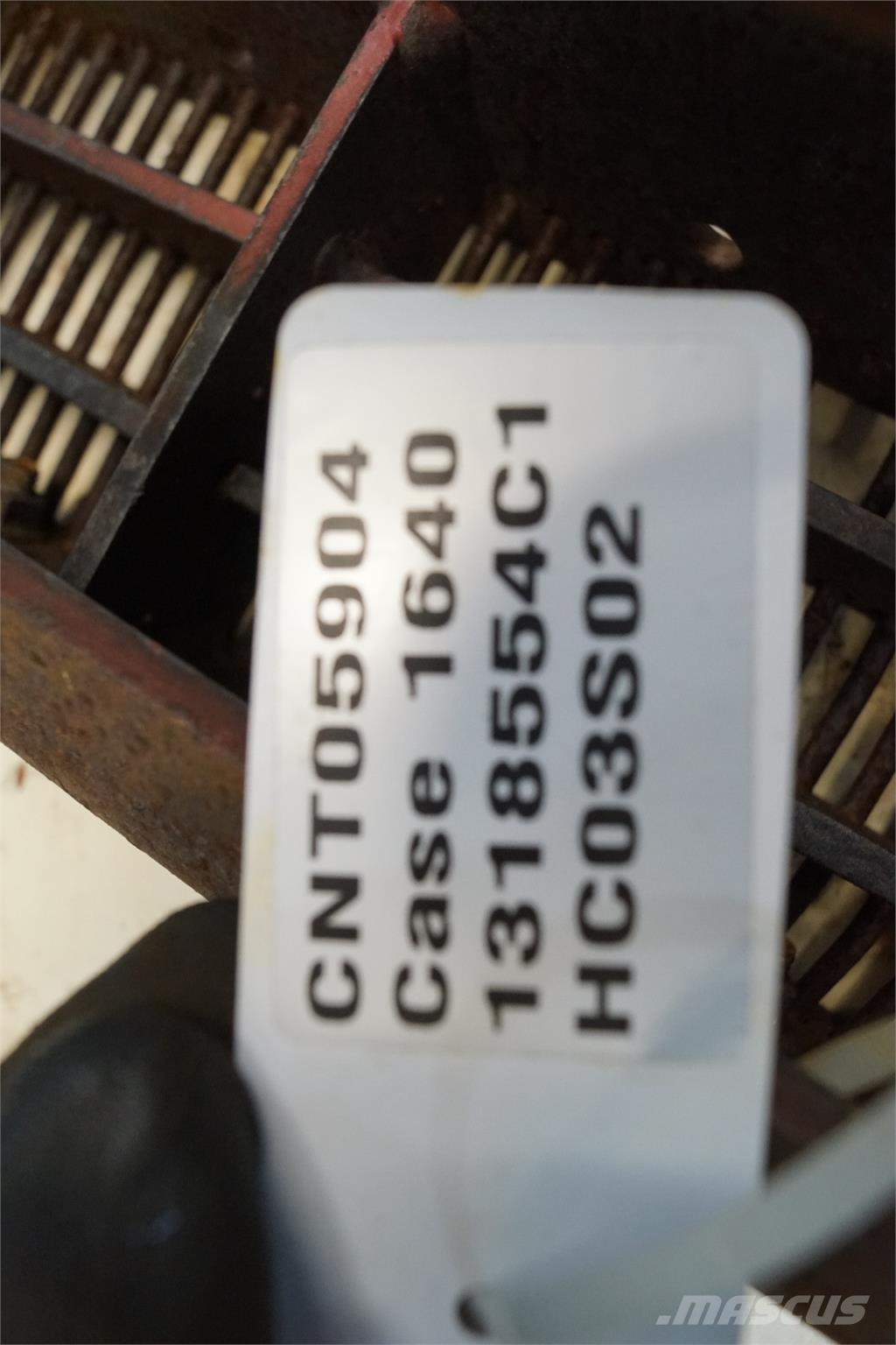 CASE 1640 Combine harvester accessories