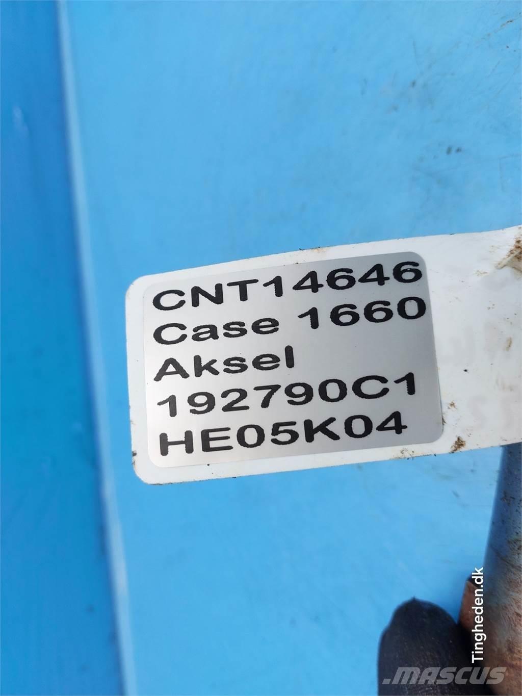 CASE 1660 Combine harvester accessories