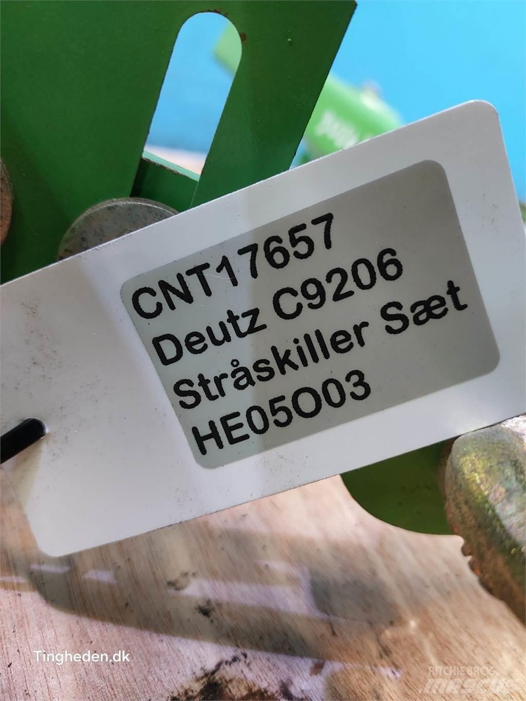 Deutz C9206 Combine harvester accessories