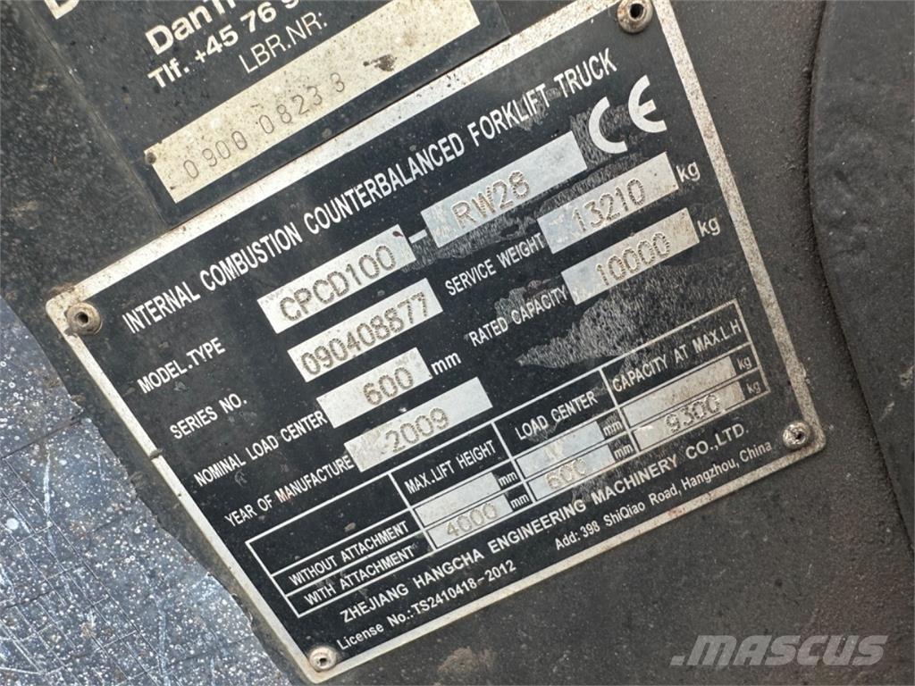 Hangcha CD100 Diesel trucks
