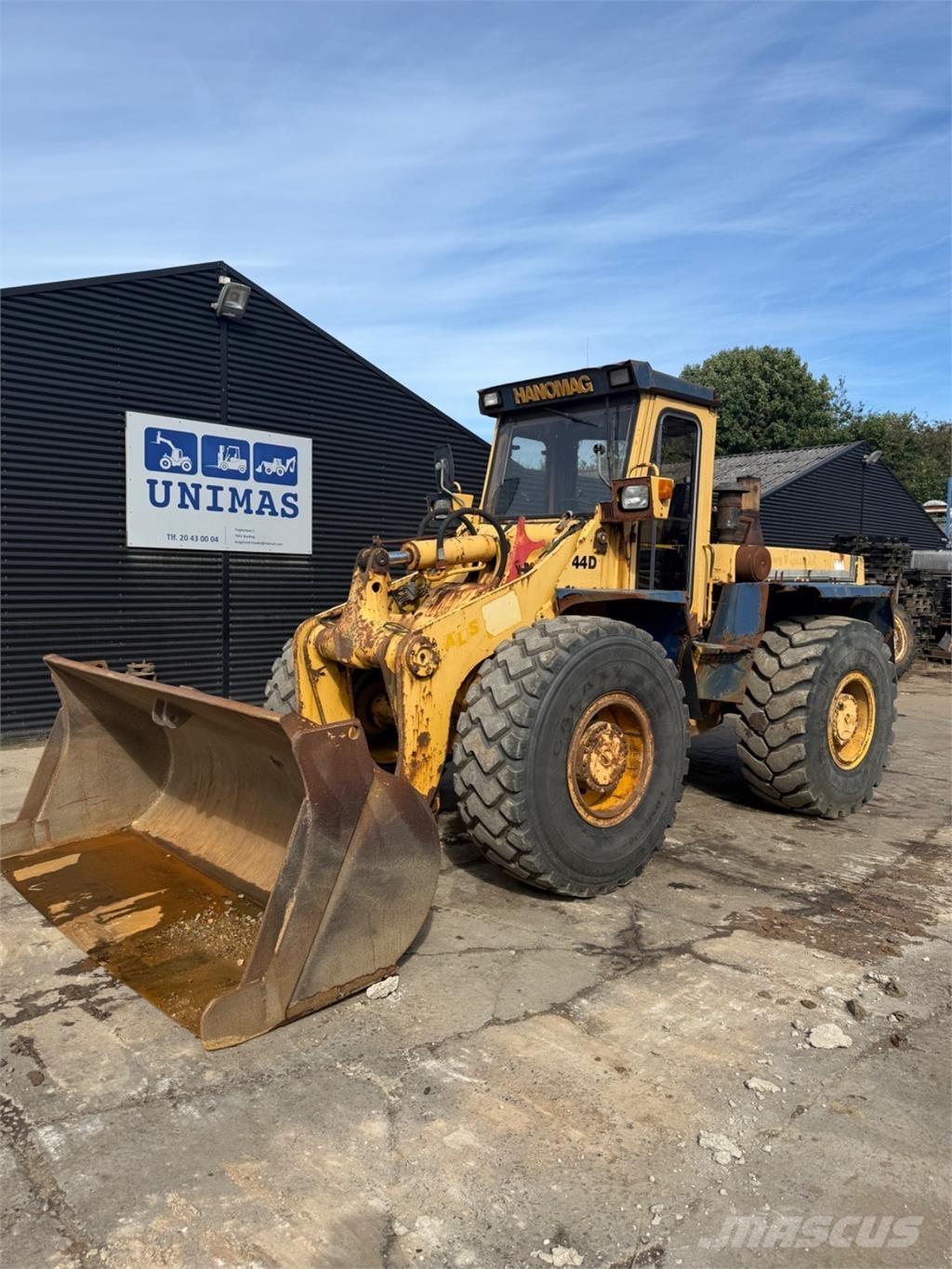 Hanomag 44D Wheel loaders