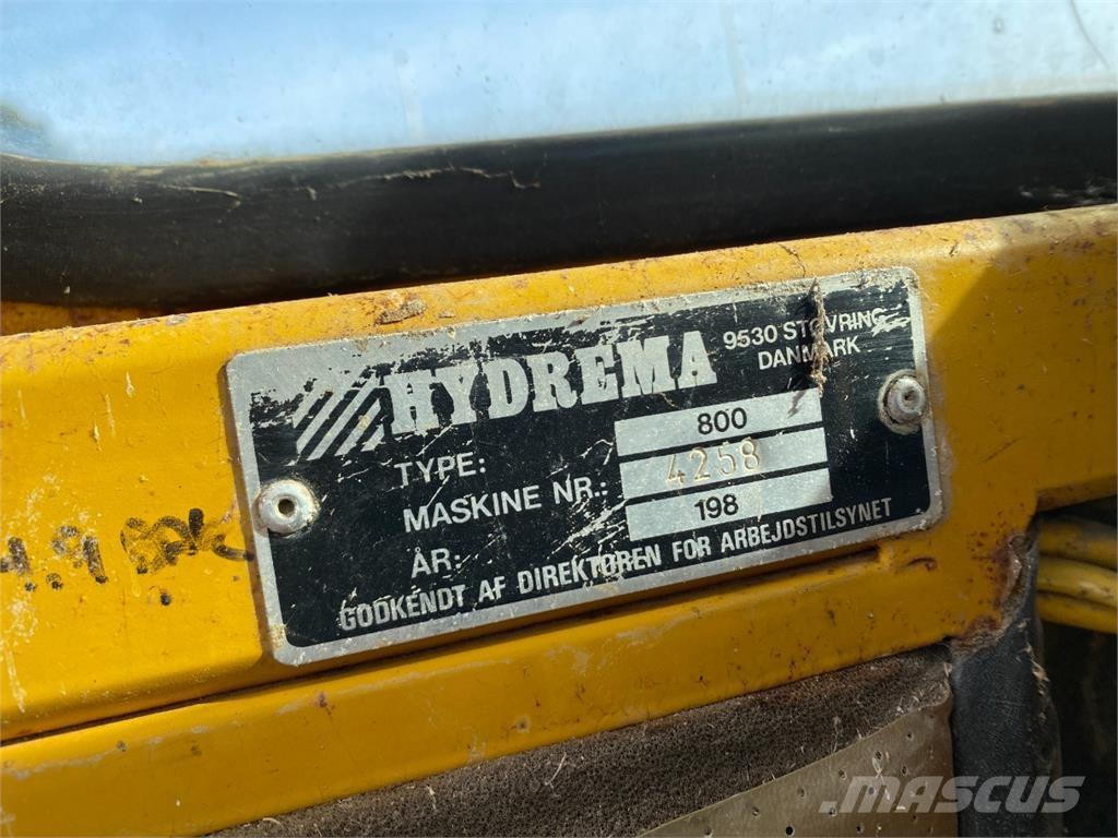 Hydrema 800 Site dumpers