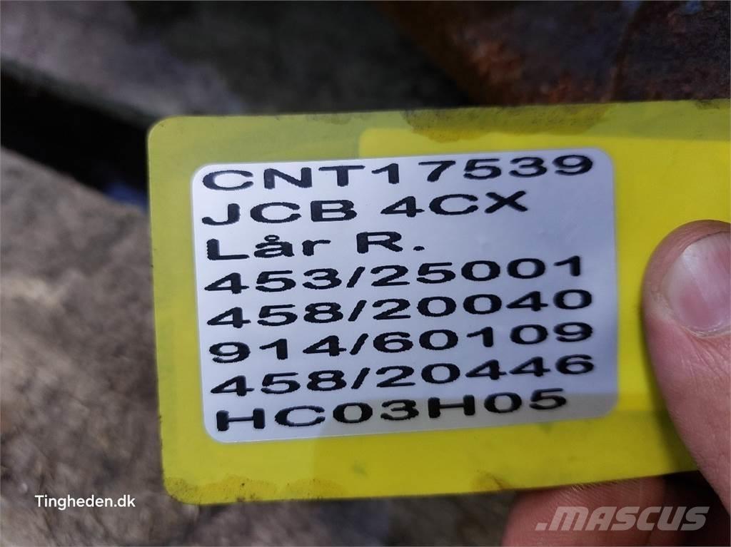 JCB 4CX Axles