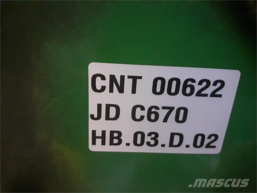 John Deere C670 Combine harvester accessories