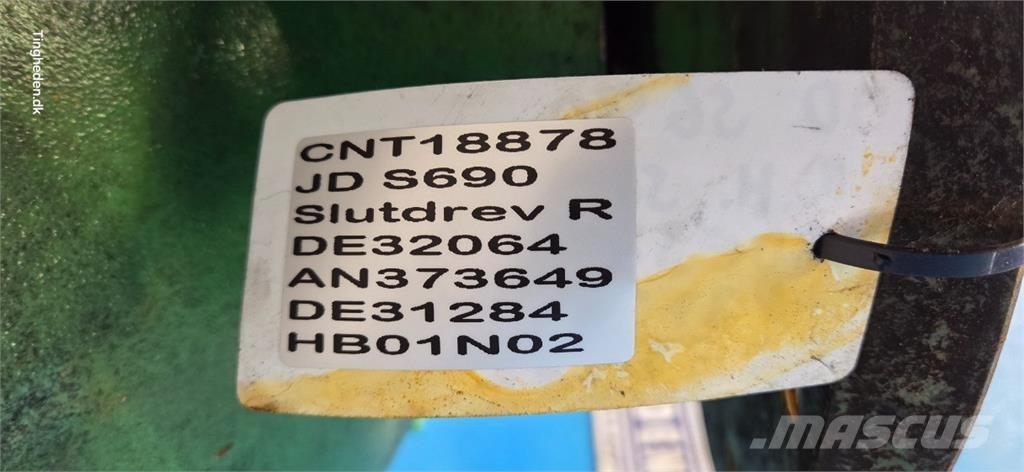 John Deere S690 Combine harvester accessories
