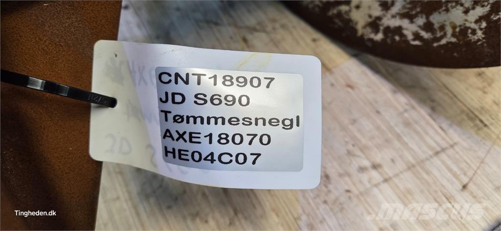 John Deere S690 Combine harvester accessories