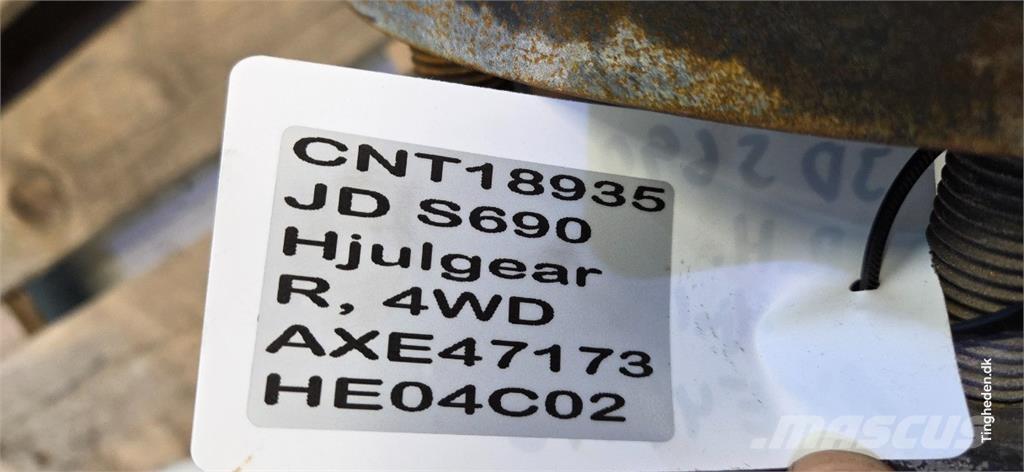 John Deere S690 Combine harvester accessories