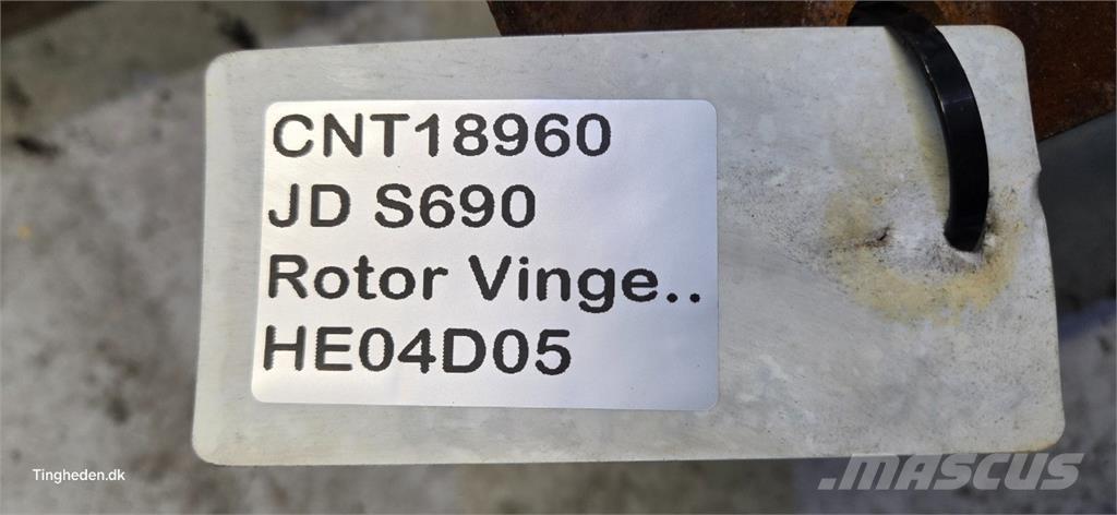 John Deere S690 Combine harvester accessories