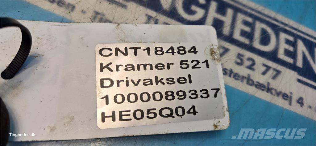 Kramer 521 Axles