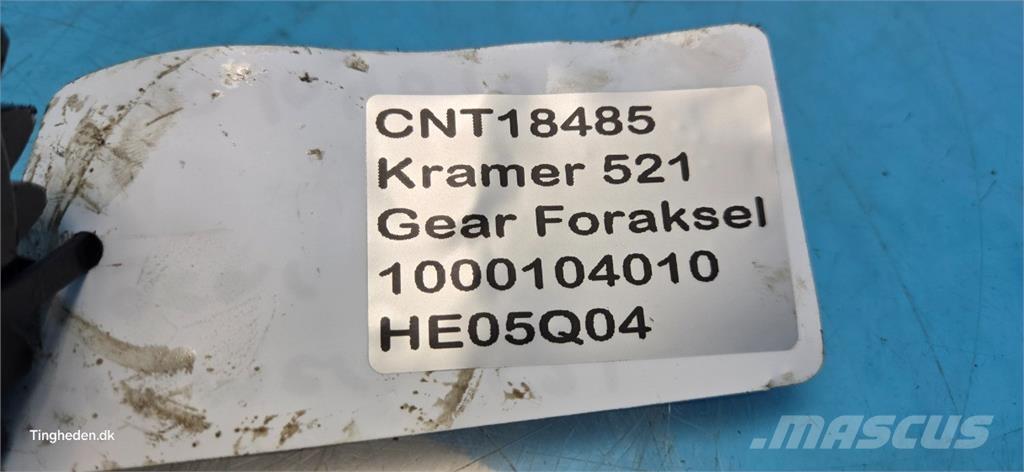 Kramer 521 Axles