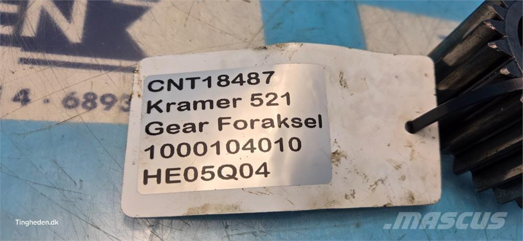 Kramer 521 Axles