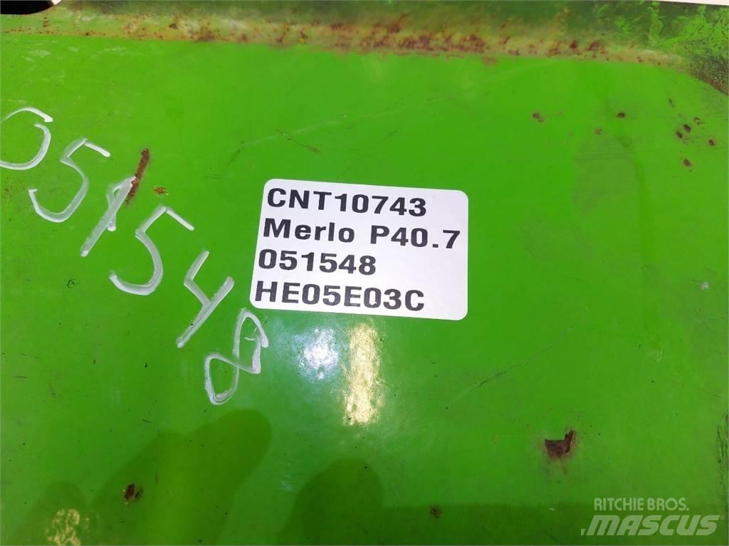 Merlo P40.7 Screening buckets