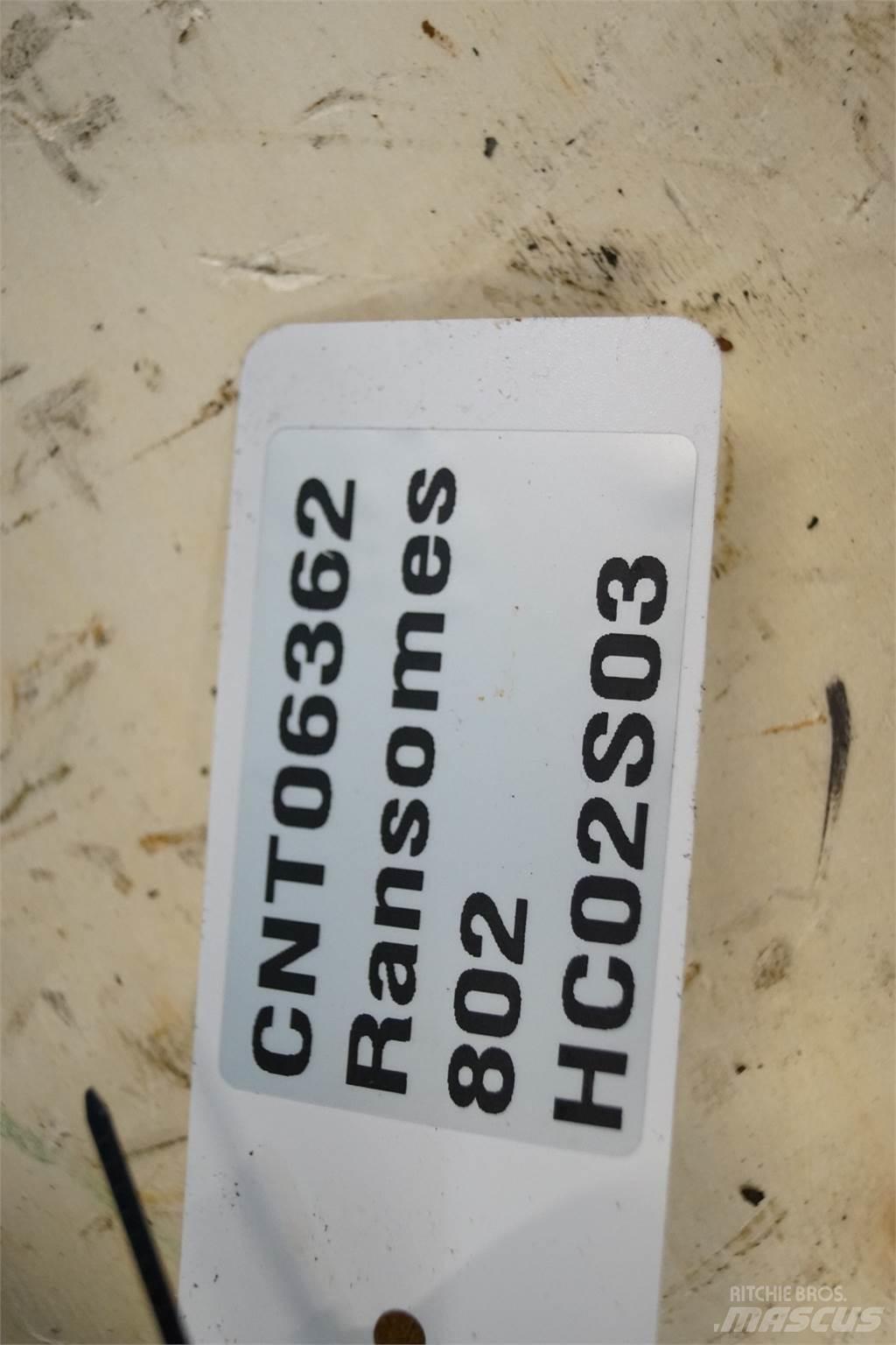 Ransomes Nav Other components