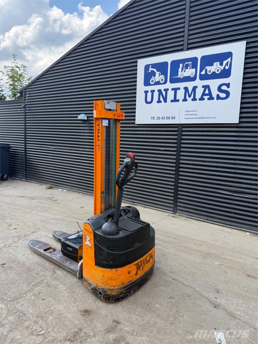 Still EGV10 Hand pallet stackers