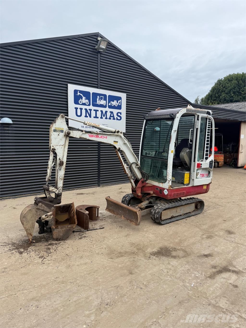 Takeuchi TB016 Mini excavators < 7t (Mini diggers)