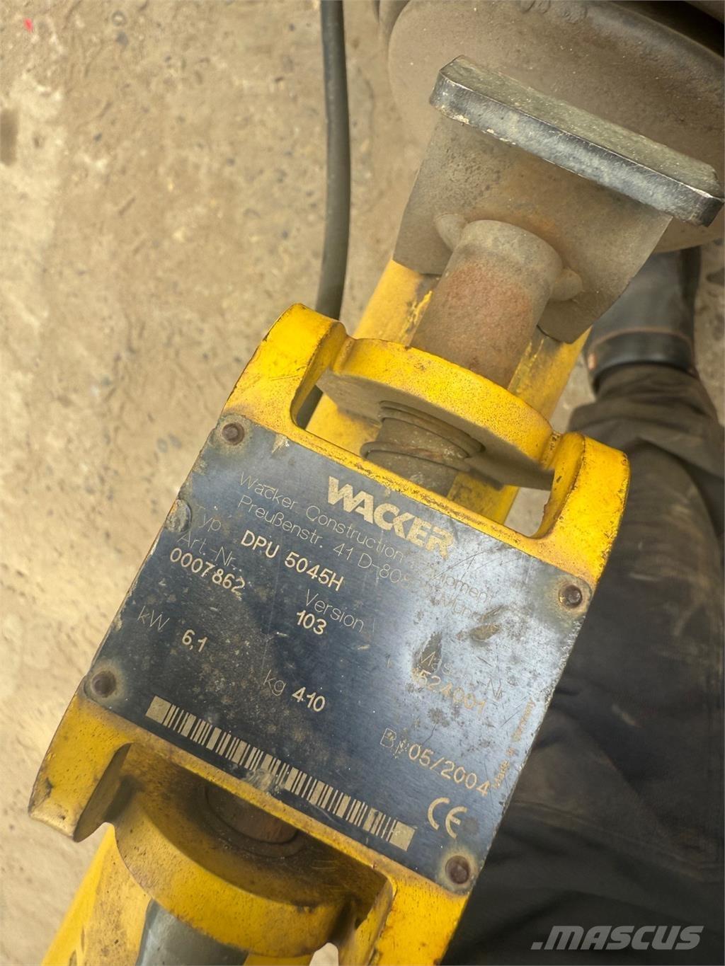 Wacker DPU5045 Plate compactors