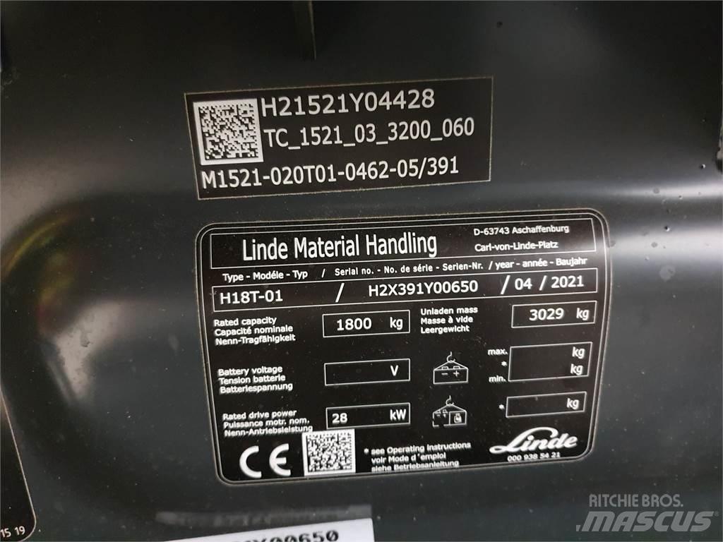 Linde H18T LPG trucks