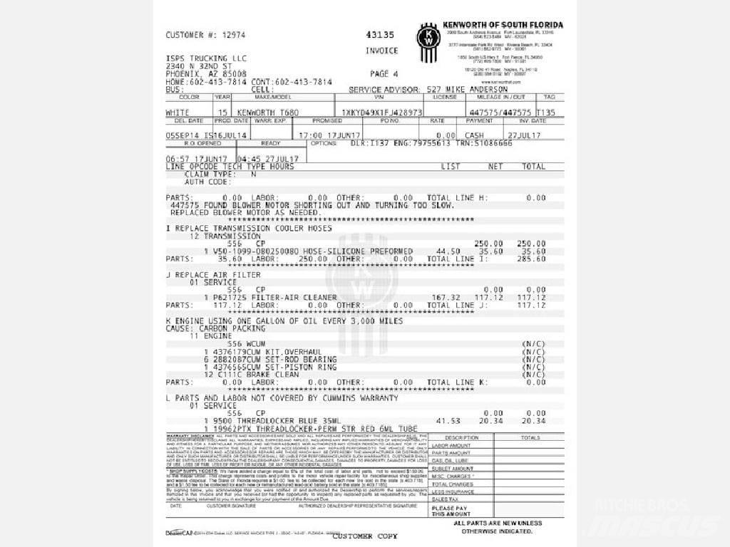 Kenworth T680 Tractor Units