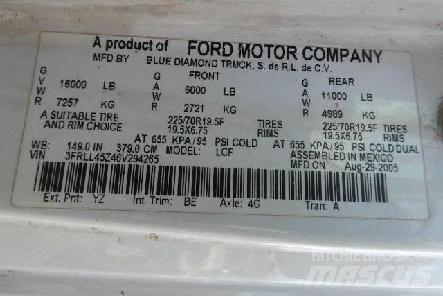 Ford LCF Box body trucks