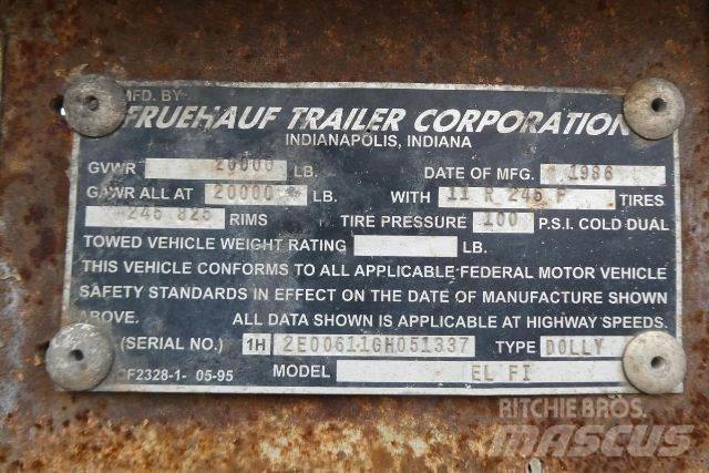Fruehauf EL FI Dollies