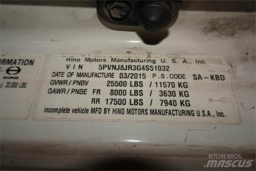 Hino 258 Box body trucks