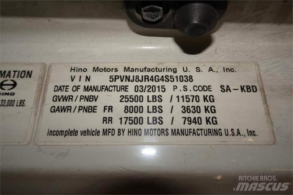 Hino 258 Box body trucks