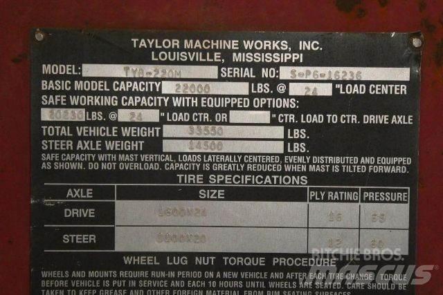 Taylor TYB220M Forklift trucks - others