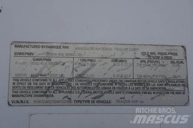 Vanguard VXP Box body trailers