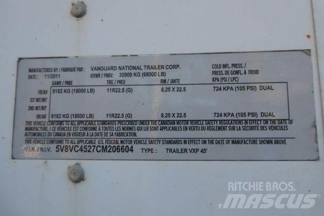 Vanguard VXP Box body trailers