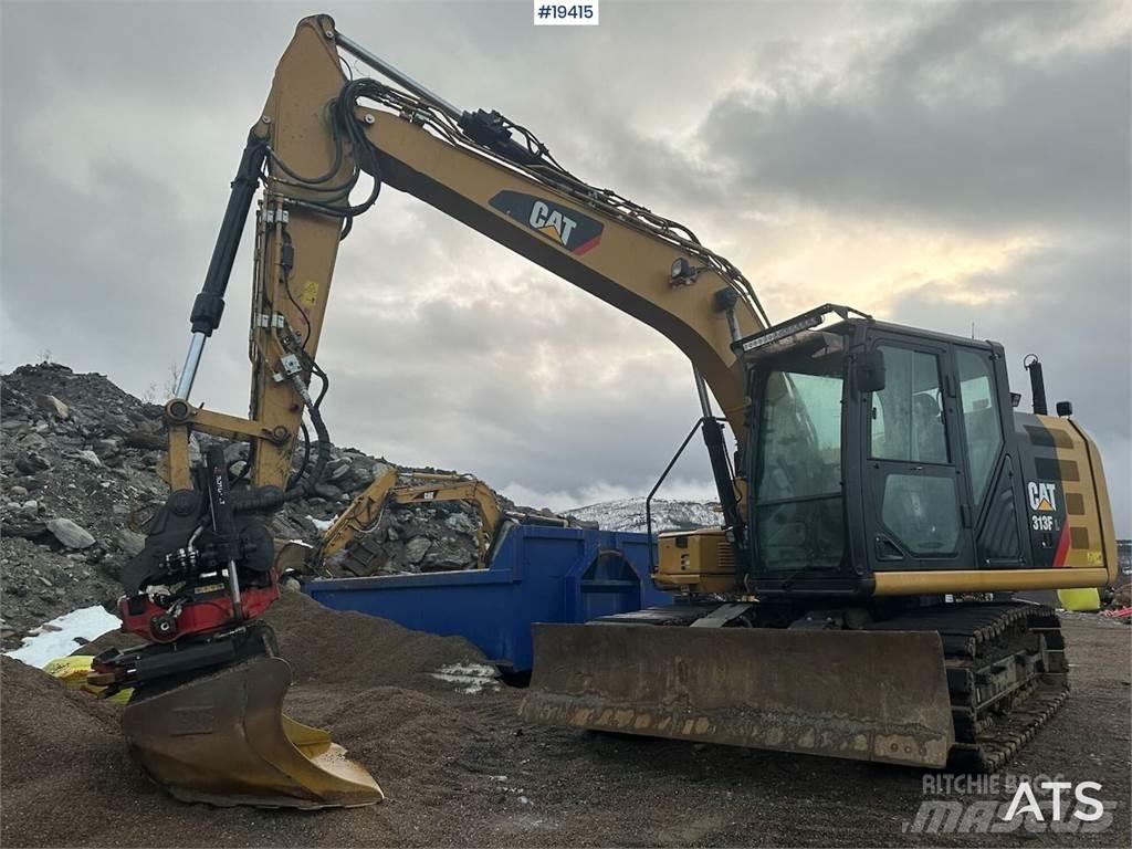 CAT 313FL Crawler excavators