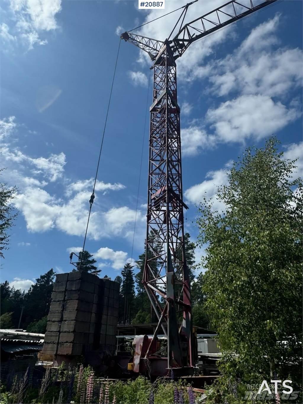 Krøll K35E Tårnkran Tower cranes