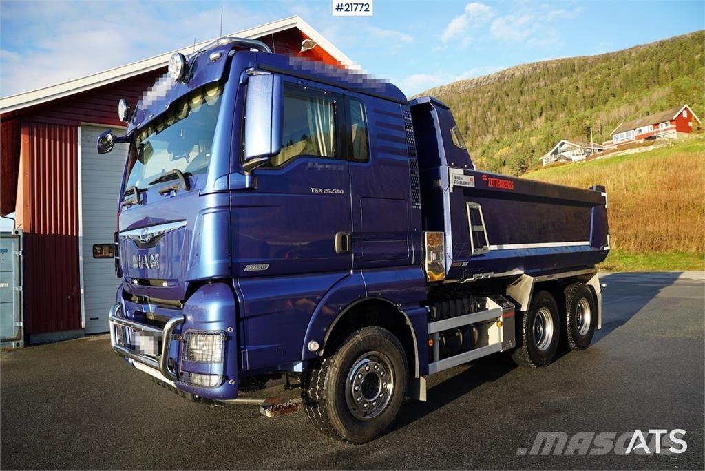 MAN TGX 26.580 Tipper trucks