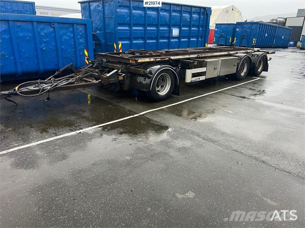  NOR SLEP SL-28KT Skip loader trailers