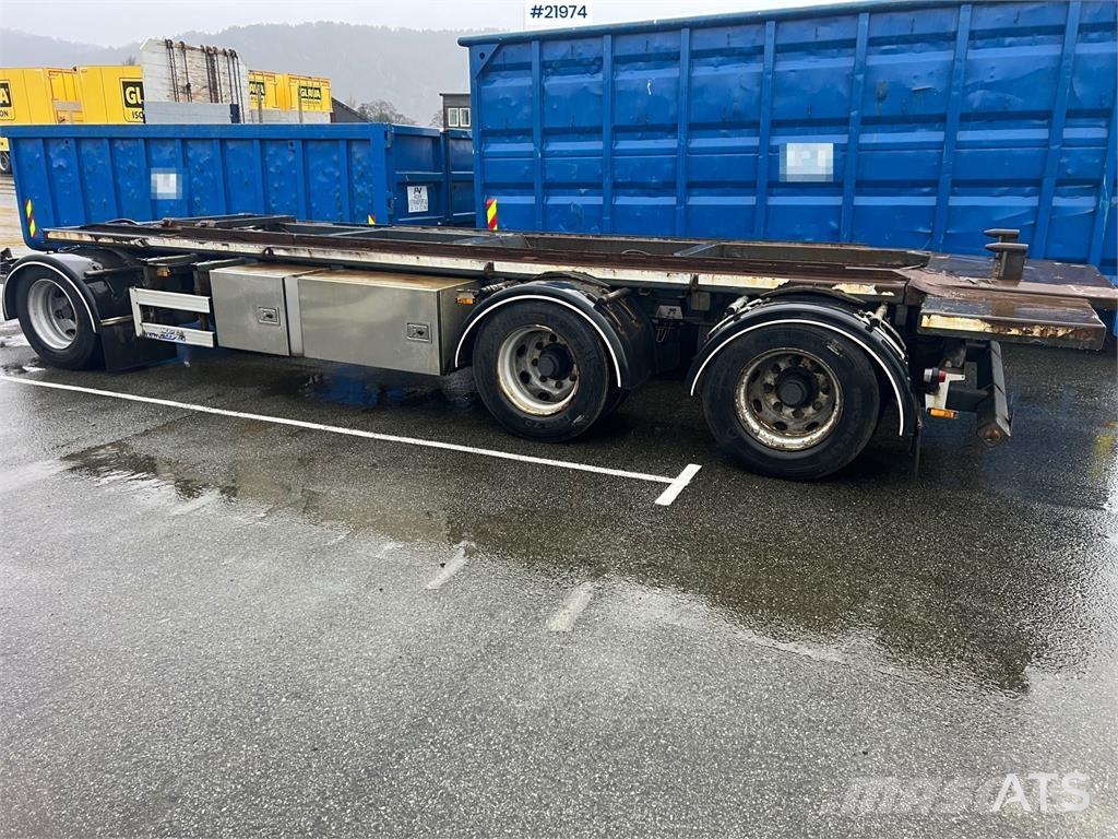  NOR SLEP SL-28KT Skip loader trailers